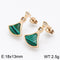 Green Gaze! - 14K Gold Plated! - Trendy & Chic! - AAA Cubic Zirconia! - Hot Seller!