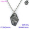 Hercules Stone! - Rugged 316L Surgical Grade Stainless Steel Necklace! - Long Lasting Polish & Shine! - Hot Seller!