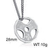Strength of Strength Necklace! - Fine Stainless Steel! - Free Box Packaging!