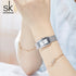 Shengke Classic - Women's Watch - Classic Silver - Adjustable Steel Strap - 1 Year Warranty - Free Box Packaging!