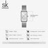Shengke Classic - Women's Watch - Classic Silver - Adjustable Steel Strap - 1 Year Warranty - Free Box Packaging!