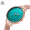 Shengke Marble - Women's Watch - Rose Gold - Adjustable Steel Strap - 1 Year Warranty - Free Box Packaging!