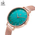 Shengke Marble - Women's Watch - Rose Gold - Adjustable Steel Strap - 1 Year Warranty - Free Box Packaging!