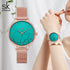 Shengke Marble - Women's Watch - Rose Gold - Adjustable Steel Strap - 1 Year Warranty - Free Box Packaging!
