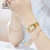 Shengke Classic - Women's Watch - Classic Gold - Adjustable Steel Strap - 1 Year Warranty - Free Box Packaging!