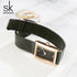 Shengke Classic - Women's Watch - Rose Gold & Sparkling Black - Adjustable Steel Strap - 1 Year Warranty - Free Box Packaging!