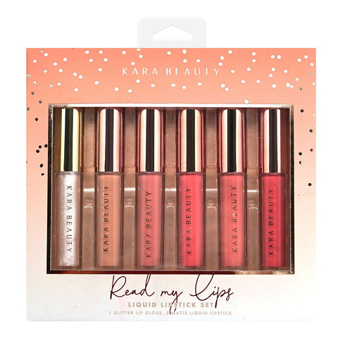 Kara Beauty USA - READ MY LIPS LIQUID LIPSTICK SET - Original & Imported