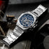 Megir - Men's Watch - 1 Year Warranty - Genuine Leather Strap - Chronograph - 3 ATM Water Resistant