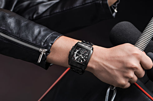 Megir - Men's Watch - 1 Year Warranty - Stainless Steel Strap - Chronograph - 3 ATM Water Resistant