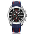 Megir - Men's Watch - 1 Year Warranty - Silicon Strap - Chronograph - 3 ATM Water Resistant