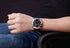 Megir - Men's Watch - 1 Year Warranty - Silicon Strap - Chronograph - 3 ATM Water Resistant
