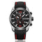 Megir - Men's Watch - 1 Year Warranty - Silicon Strap - Chronograph - 3 ATM Water Resistant