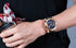 Megir - Men's Watch - 1 Year Warranty - Genuine Leather Strap - Chronograph - 3 ATM Water Resistant