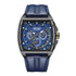 Megir - Men's Watch - 1 Year Warranty - Genuine Leather Strap - Chronograph - 3 ATM Water Resistant