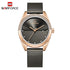 Naviforce Elegance - Women's Watch - Majestic Black - Adjustable Mesh Steel Strap - 1 Year Warranty - Free Box Packaging