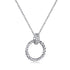 I Dream of Gold Necklace - Pure Stamped Sterling Silver (Chandi) + Certificate - 5A Cubic Zircon