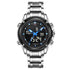 Naviforce Blue Steel Attack! - Anlog & Digital Display Dual! - 1 Year Warranty!