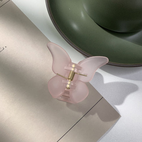 Pink Butterfly - Hair Clip - Trendy!