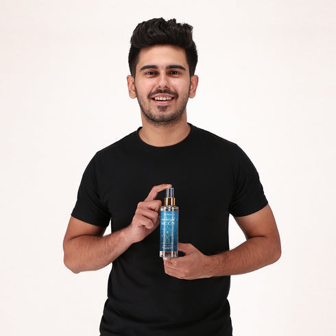 Midnight Moon - Unisex Body Mist - Inspired by Lacoste White - 200ML - Refreshing! - Free Carry Bag