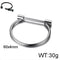 Niovani - Phoenix Bracelet! - Medium Size! - Modern Design! - Pure Stainless Steel! - Silver - Free Box Packaging!