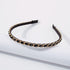 Metal Headband - Sparkling Black - Trendy