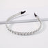 Metal Headband - Sparkling Silver - Trendy
