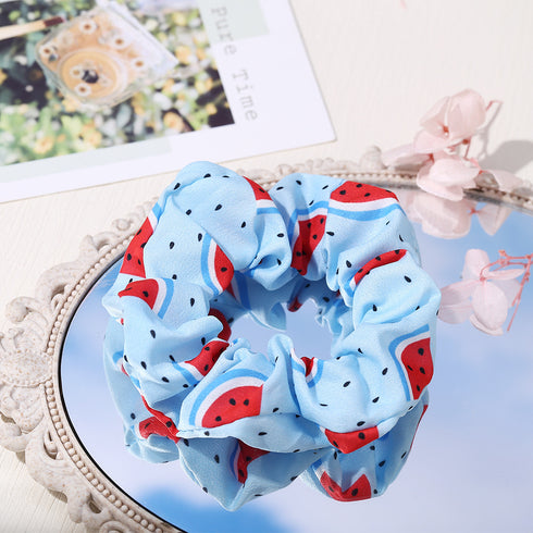 Hair Scrunchy - Silky - Watermelon - Trendy