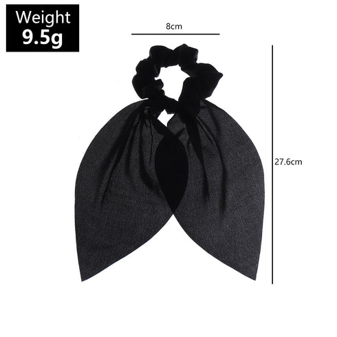 Trendy Cloth Hairband - Solid Black - Trendy!