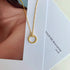 I Dream of Gold Necklace - 18K Gold Plated - Pure Stamped Sterling Silver (Chandi) + Certificate - 5A Cubic Zircon