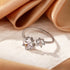 Vamos Ring - Adjustable Size - Pure Stamped Sterling Silver (Chandi) + Certificate - 5A Cubic Zircon
