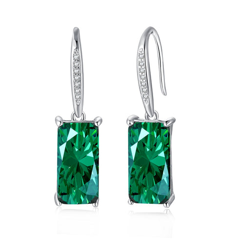 Amelia Earrings - Pure Sterling Silver (Chandi) - 5A Cubic Zircon