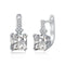 Blushing Day Light Earrings - Pure Sterling Silver (Chandi) - Cubic Zircon