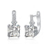 Blushing Day Light Earrings - Pure Sterling Silver (Chandi) - Cubic Zircon