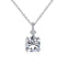 Blushing Day Light Necklace - Pure Sterling Silver (Chandi) - Cubic Zircon