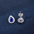 Everyday Luxe Tops (Sapphire Blue) - Pure Sterling Silver (Chandi) - Cubic Zircon