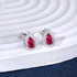 Everyday Luxe Tops (Ruby Red) - Pure Sterling Silver (Chandi) - Cubic Zircon