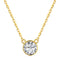 Milan Necklace - Genuine Gold Plating - Pure Stamped Sterling Silver (Chandi) + Certificate - 5A Cubic Zircon