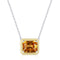 Stella Necklace (Galaxy Gold) - Pure Stamped Sterling Silver (Chandi) + Certificate - 5A Cubic Zircon