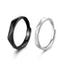 Couple Ring Set - Adjustable Size - Pure Sterling Silver (Chandi)