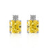 Millennia Earrings - Pure Stamped Sterling Silver (Chandi) - 8A Cubic Zircon + Certificate