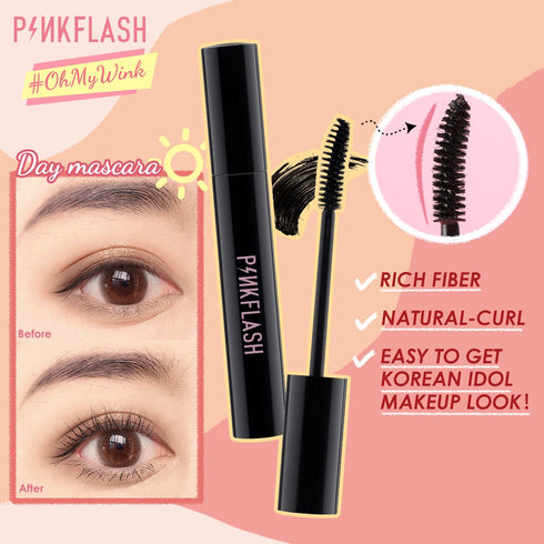 Pinkflash - Proof Curl Mascara For Long Length - Original & Imported