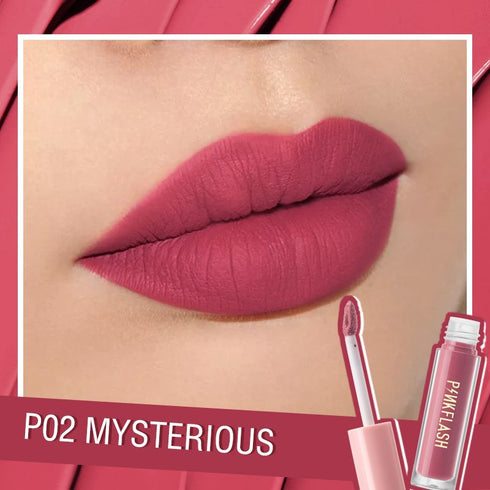 Pinkflash - Melting Matte Lipcream Mysterious Pink - Original & Imported