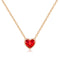 Eternal Love Necklace - Rose Gold Plated - Pure S925 Sterling Silver (Chandi) - Embellished with Genuine European Crystals