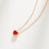 Eternal Love Necklace - Rose Gold Plated - Pure S925 Sterling Silver (Chandi) - Embellished with Genuine European Crystals