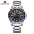 Naviforce Tribute - Men's Watch - Blue & Black - Water Resistant! - 1 Year Warranty!