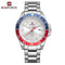 Naviforce Tribute - Men's Watch - Red & Blue Classic - Water Resistant! - 1 Year Warranty!