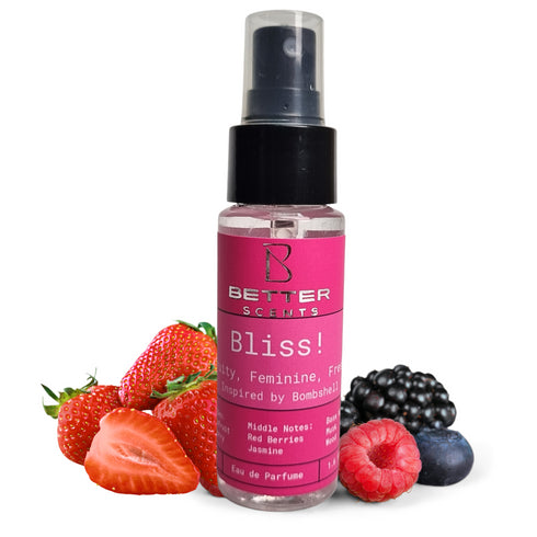 Bliss! By Better Scents - Women's Perfume EDP - Inspired by Bombshell - FRUITY, FEMININE, FRESH - 50ML