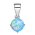 Pure S925 Sterling Silver! - Magical Simulated Opal Stone! - Hot Seller! - Designed in Paris! - Luxury Collection!
