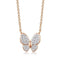 Pure S925 Sterling Silver! - Magical Butterfly Necklace! - Embellished with Crystals from Swarovski® - Hot Seller!