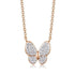 Pure S925 Sterling Silver! - Magical Butterfly Necklace! - Embellished with Crystals from Swarovski® - Hot Seller!
